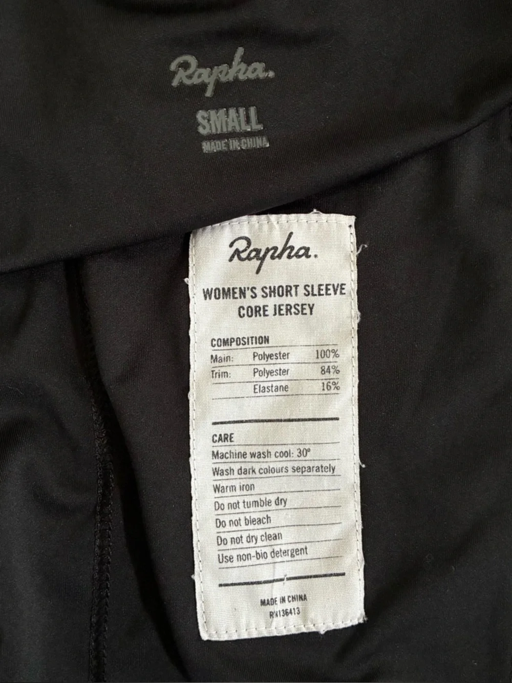 Rapha Women's Short Sleeve Core Jersey - Black - Picture 4 of 6